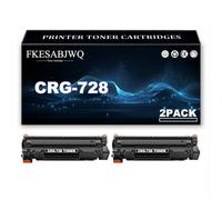 728 Toner Cartridge for Canon I-SENSYS MF4450 MF4550d MF4570dn MF4580dn | CRG-728 / 3500B002 Toner Cartridges, Compatible FAX-L150 FAX-L170 FAX-L410 MF4410 MF4870dn MF4890dw Printer,Black-2 Pack