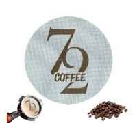 72Coffee Puck Screen 58.5mm, Espresso Puck Screen for 58.5mm Portafilter, with Plastic Storage Bag, Resuable 1.7mm Thickness 150μm, 316L Stainless Steel, Coffee Filter Screen
