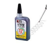 72Hours Super Color Oil-Based Multicolor Marker Ink, 15ml Permanent Marker Refill Ink Waterproof Craft Accessories | Woodworking Art Supplies | Durable High Pigment Markers Refill