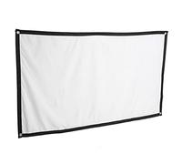 72inch Projector Screen, 16:9 1080P HD Projection Screen with Hook, Mini Home Theater Projector Curtain Portable Foldable Movie Screen for Indoor Outdoor Movies Office Presentations