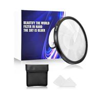 72mm Spiral Halo Camera Lens Filter, Premium Optical Glass Halo Swirl Filter Creative Photography Prism Special Effect Filters with Anti Glare Coating for Camera Video Art Projects