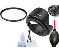 72MM UV Filter + Reversible Lens Hood for Tamron 18-400mm f/3.5-6.3 Di II VC HLD Lens