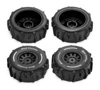 72mm Wheel Tire For Arrma For Typhon For Grom 223S For BLX 1/14 Rc Parts