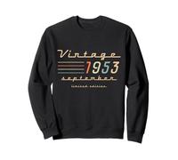 72nd Birthday Gifts For Men September 1953 72 Year Old Bday Sweatshirt