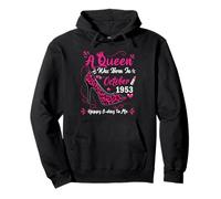 72nd Birthday High Heel A Queen Was Born In October 1953 Pullover Hoodie