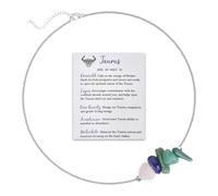 72ore Constellation Bracelet for Women Zodiac Natural Stone Bracelet Capricorn Aquarius Pisces Aries Taurus Gemini Bracelet Crystal Horoscope Bracelet Astrology Gifts for Her, Zinc, other