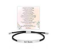 72ore Dont Let The Hard Days Win Bracelet Remember Who The F You Are Bracelet God Is In Control Bracelets Let Them Bracelets Just Breathe Jewelry Gifts, Alloy, no gemstone