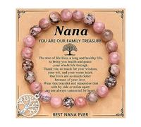 72ore Grandma, Mama, Daughter, Sister, Aunt Bracelet Gift Mother's Day Birthday Graduation Christmas Gift First Communion Gifts Baptism Confirmation Gifts for Women Trendy 2025, adjuatable, alloy, no