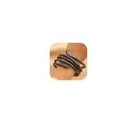 72ore Snake Bendable Bracelet Flexible Bendable Snake Necklace for Women Snakes Wrap Bangle Twistable Adjustable Halloween Jewelry, metal, no gemstone