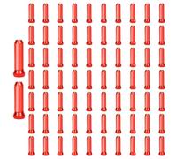 72Pcs 14G 2.0mm Steel Spoke Nipples for Road Mountain City Touring Folding Bikes(Red)