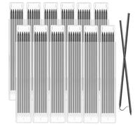 72Pcs 2.8mm Solid Carpenter Pencil Refills Waterproof Deep Hole Marker Lead Refills Replacement Spare Leads Tracer Pica Pencils Marking Tools for Woodwork, Construction Building Project