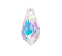 72pcs AB Teardrop Crystal Beads LONGWIN 7x14mm Waterdrop Faceted Glass Beads for Jewelry Making, Earrings, Necklaces, Bracelets