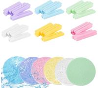 72Pcs Facial Sponges, Compressed Face Cleansing Sponge Cellulose Face Sponge for Men Women Massage Makeup Removal