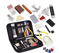 72PCS Guitar Tool Kit, Professional Guitar Maintenance Tool Kit for Guitar Ukulele Bass Banjo Luthier Tools Guitar Repair Tool Kit for Guitar Player or String Instrument Enthusiast Beginner