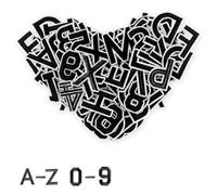 72Pcs Iron on Letters Numbers Patch for Clothes Applique, Alphanumeric Embroidered Patches for T-Shirt Hats Jeans Jackets (Black)