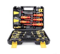 72PCS Magnetic Screwdriver Set with 1000V Insulated Tools - Precision Bit Kit for Electrical Repair Home Auto - Steel for crv Bits Storage Case 300x240mm