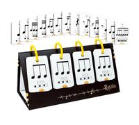 72PCS Music Enlightenment Learning Cards, Note Rhythm Cognition Early Educational Flashcards