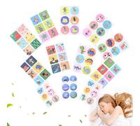72PCS Patches Sleep Aid,Sleep Patches for Adults,Natural Sleep Patch,Nose Strips Breathing Better,Relaxation Patch,Slee-p Support Stickers,Focus Patch-ES,SLE-ep Stickers,Sleeping Aids,Random Patterns