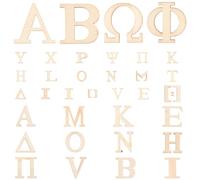 72pcs Wood Letter Wooden Letters for Crafts DIY Paintable Wood Pieces