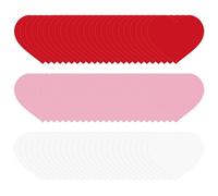 72Sheets Love Heart Note Cards 6x5Inch Heart Paper Cutouts for Valentines Card Invitation Festival Celebration Meeting Note Record