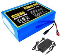 72V 20Ah 20S4P E-Bike Lithium Ion Battery Pack with Charger Built-in BMS Protection Ideal for 200-3000W Electric Bicycle Motor 72V 20Ah,XT60