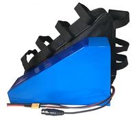 72V 25Ah Triangle Lithium Battery 125A Continuous 225A Peak for 7200W Motor