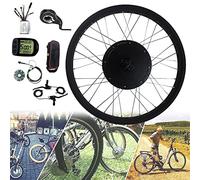 72V 3000W Electric Bicycle Conversion Kit, 26 Rear Wheel Hub Motor with KT-LCD5 Display - Brushless Gearless E-bike Kit for 26-inch Bike