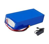 72V 30Ah 20S4P E-Bike Lithium Ion Battery Pack with Charger Built-in BMS Protection Ideal for 200-1600W Electric Bicycle Motor (XT30 Plug)