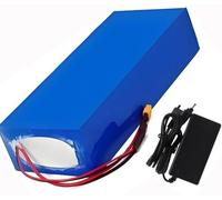 72V 30Ah 20S4P Lithium-Ion Battery for Electric Bicycle and Integrated BMS Ideal for 200W~1600W Electric Bicycle Motor Replaceable Lithium Battery with Charger XT30