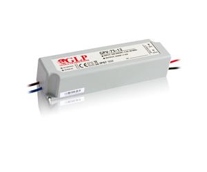 72W 12Vdc Single Output Switching LED Power Supply, GL Power, TÜV