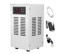 72W Mini Aquarium Chiller, 20L Compact Water Cooling System with Digital Display & Pump, Quiet Operation for Freshwater/Saltwater Tanks & Hydroponics