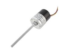 73.5mm M6 threaded shaft DC12V 24V 65RPM 37mm Diameter Gearbox Low noise Long life High Brushless Motor(24v 117rpm i50,Package C)