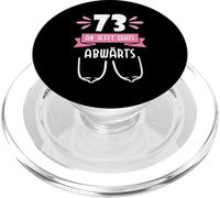 73 It’s All Downhill From Here Funny Birthday Shirt PopSockets PopGrip for MagSafe