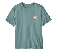 73 Skyline T-shirt Blue Green XS
