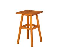 Samuel Alexander 73 x 45cm Outdoor Kapalua Wooden Slatted Garden Side Table, Brown