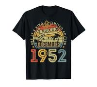 73 Years Old Vintage December 1952 Retro 73rd Birthday Men T-Shirt