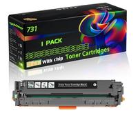 731 Compatible for Canon Toner Cartridges with Chip MF600 MF620 MF623 MF623cn MF628 MF628cw MF8200 MF8230CN Printers (1 Pack Black)