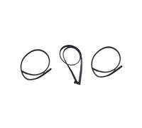 73125-TEA-T0 Front Windshield Strips Rubber Seal Car Auto Trim Rubber for Civic 2016-2020 Car Door Seal(1SET 3PCS)