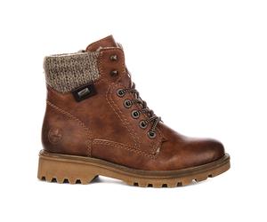 73220-24 Leather Trainers - female - Rieker - Winter Boots - Brown - 7 UK - Shoes 7 UK