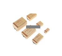 7343 Polar SMD Tantalum Capacitor Type D 16V 100UF 10% 107C TAJD107K016RNJ BIANMTSW