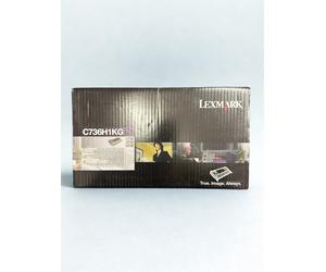 734646047678 Lexmark Toner C736H1KG Cartridge Original Black Lexmark (W1)