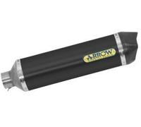 73514AKN - Exhaust Muffler Arrow Race-Tech Aluminum Dark Yamaha T-Max 530