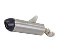 MAXI OVAL titanium slip on with carby endcap Yamaha XMAX 400 2013-2015 GIANNELLI