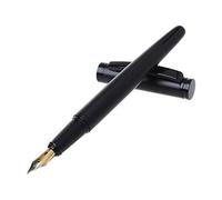 737 Black Fountain Pen 0.5mm Metal Business School Office Stationary Gift Pens Journaling Journaling Pens Quill Uniball Vision Men Executive Gift Bible Calligraphy Bleed Smooth Plumas Bulk