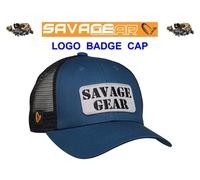73712 SAVAGE GEAR LOGO BADGE CAP BLUE COARSE SG2 SG4 POWER GAME LURE ROD FISHING