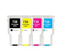 738 Ink Cartridge, Compatible For HP | T850 T950,300ML(1set)