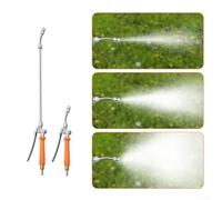 73cm Adjustable Metal Garden Spray Bar Kit for Orchard & Greenbelt - Telescopic 12.5-29 in, Locking Handle, Rotatable Nozzle (Fine Mist to Stream)