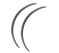 73cm Car Fender Flares Arch Wheel Eyebrow Guard Kit Mud Flaps Splash Guards Protector Anti-Scratch HGMGFYCX(2 pcs)
