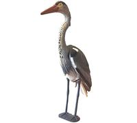 73cm Garden Pond Heron Ornament Fish Koi Carp Deterrent Decoy Scarer