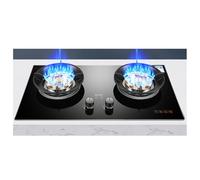 73CM Gas Stove 2 Burners 5.2KW, 99 Minutes Timer (Two-Sided Independent), Accidental Flameout Protection Device(LPG)